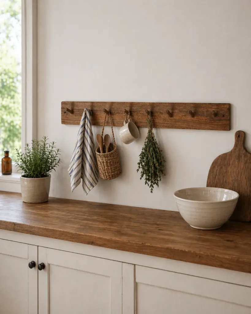 Hook Board 'Country House' (8 Hooks)